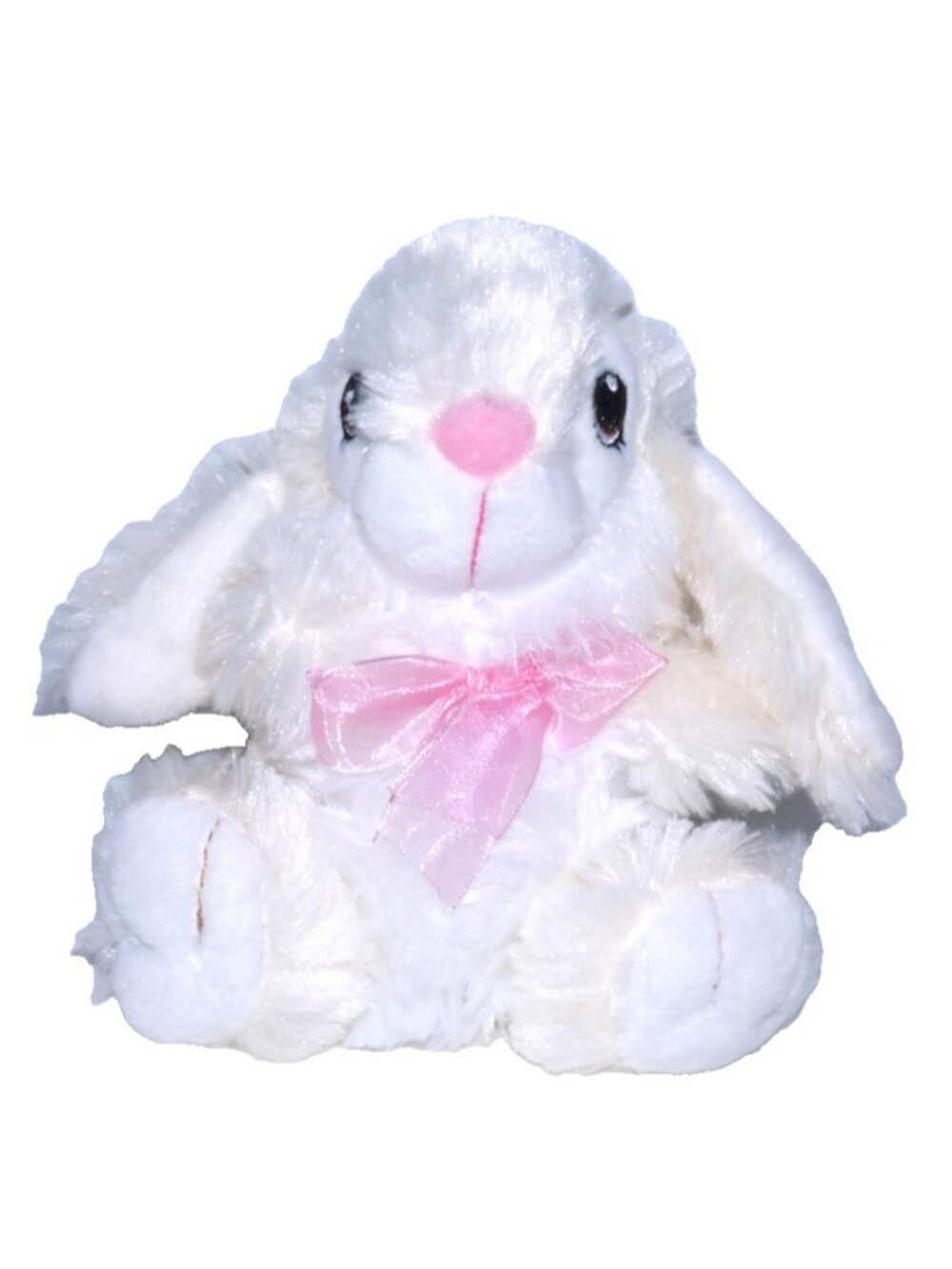 Dan Dee Collector's Choice 8" white & beige bunny rabbit stuffed plush toy